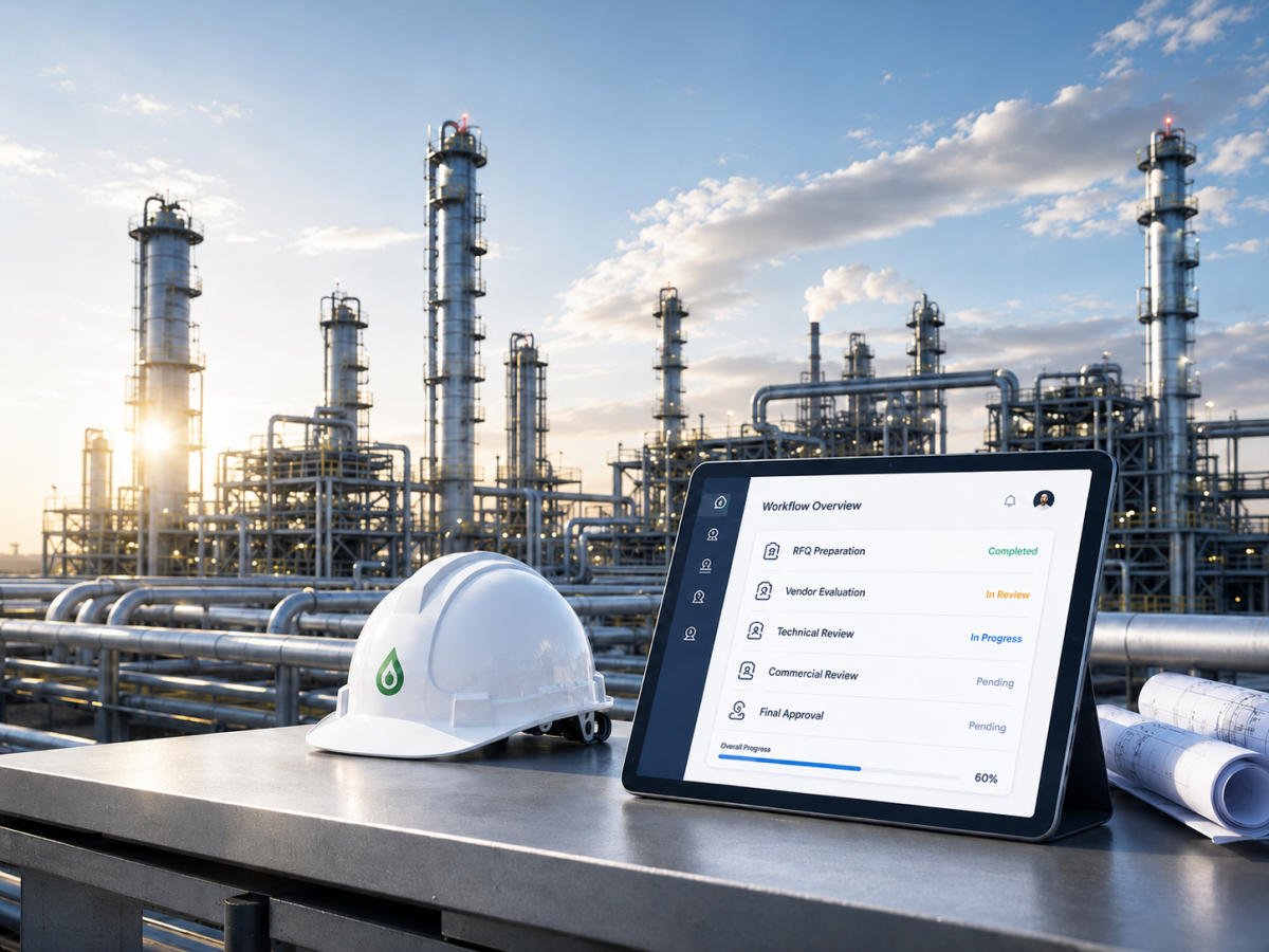Energy sector workflow overview